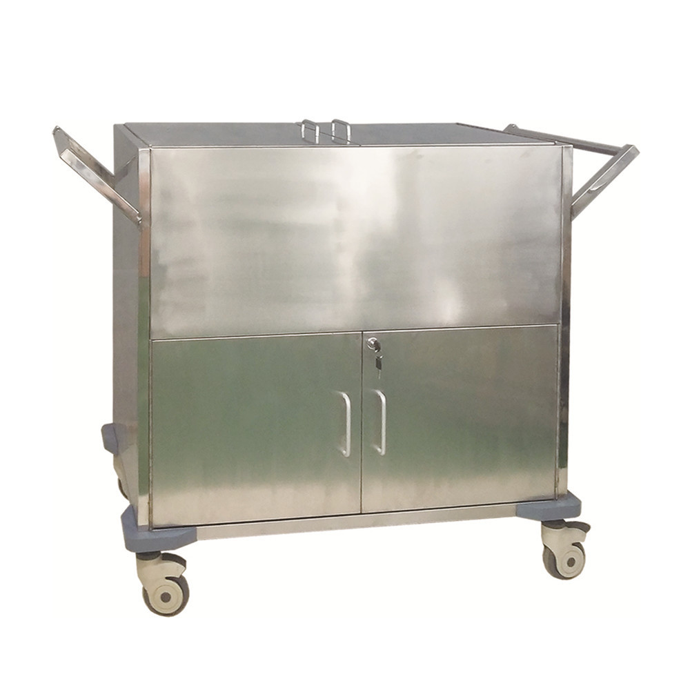 Stainless Steel Distribution Trolley Cssd Sterile Transport Cart