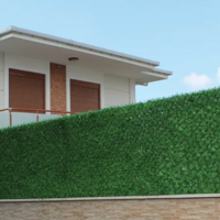 Artificial Grass Fence