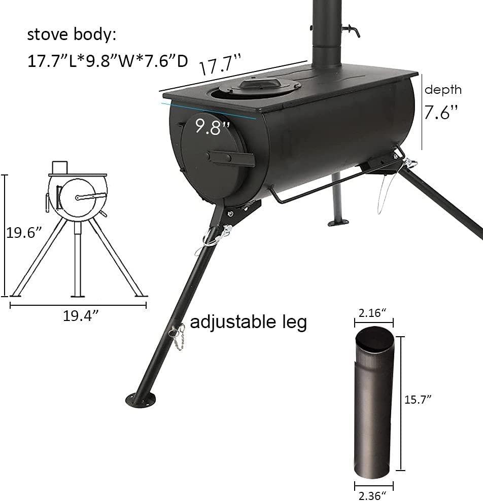 Outdoor wood fire Stove for Glamping