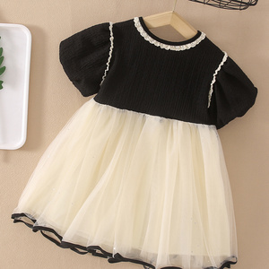 casual fancy girls dresses Spanish children's dresses next day delivery small MOQ