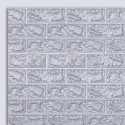 3D Brick Peel and Stick Wallpaper Wall Panels Self Adhesive Removable Wallpaper Waterproof PE Foam
