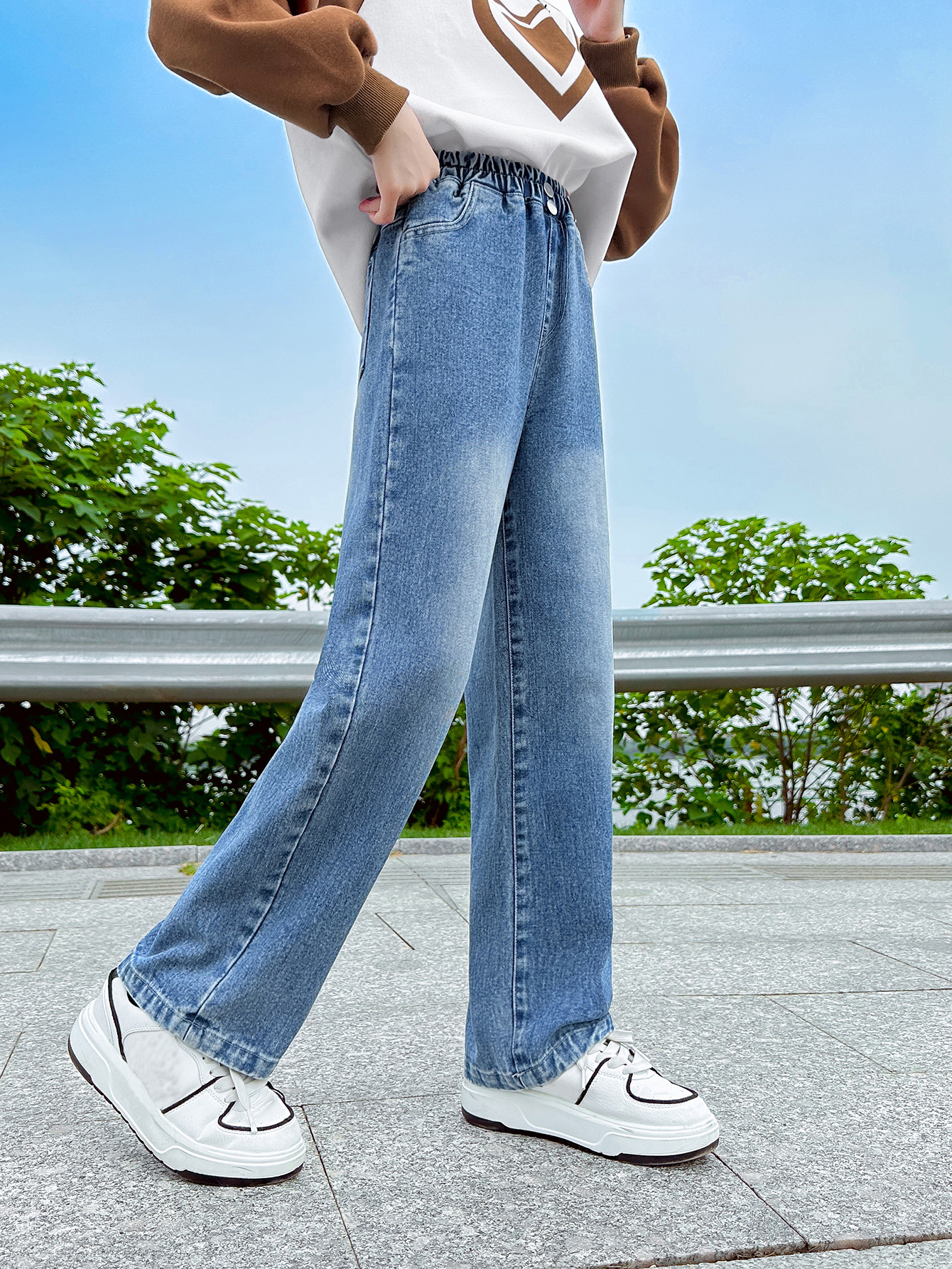 ground white elastic waist true religion kids girls jeans on sale models free sample