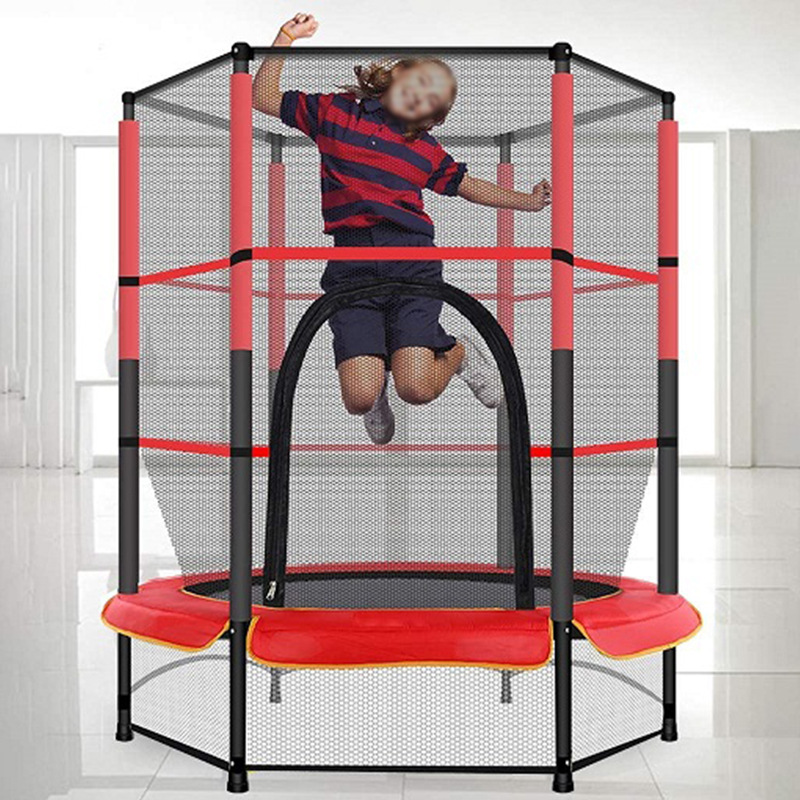 kids toy Mini Trampoline With Enclosure