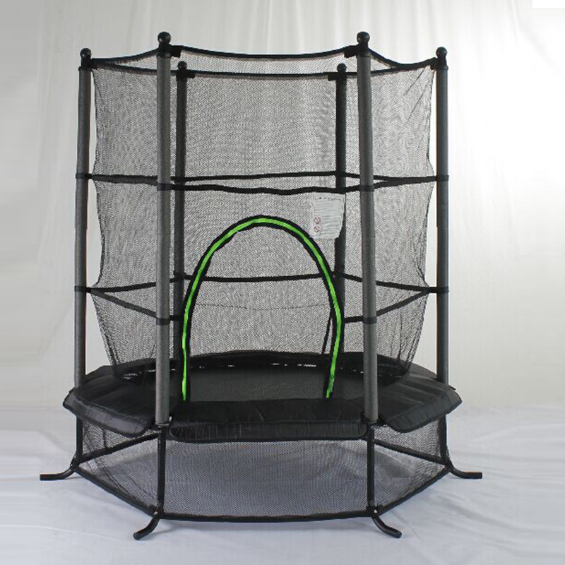 kids toy Mini Trampoline With Enclosure