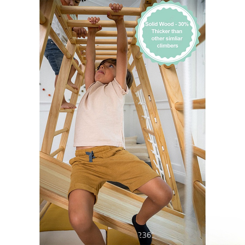 Wooden Kids Indoor Climbers & Play Structures