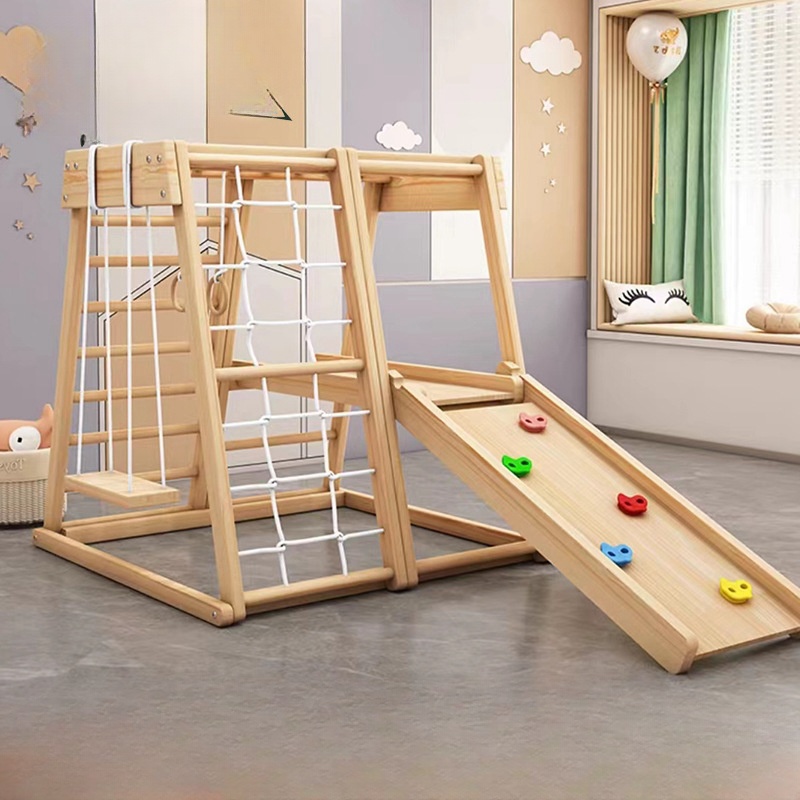 Wooden Kids Indoor Climbers & Play Structures