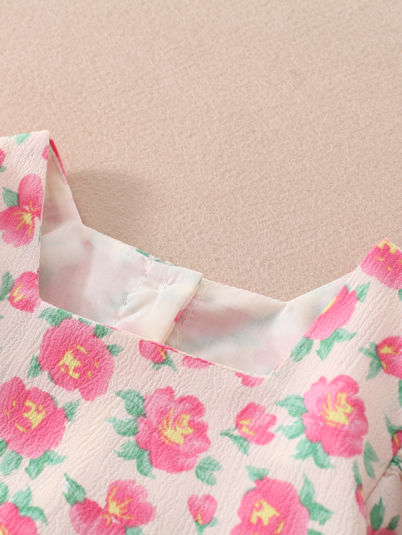 pink floral mesh dresses Toddler Girl Dresses kids cloths online store customization service