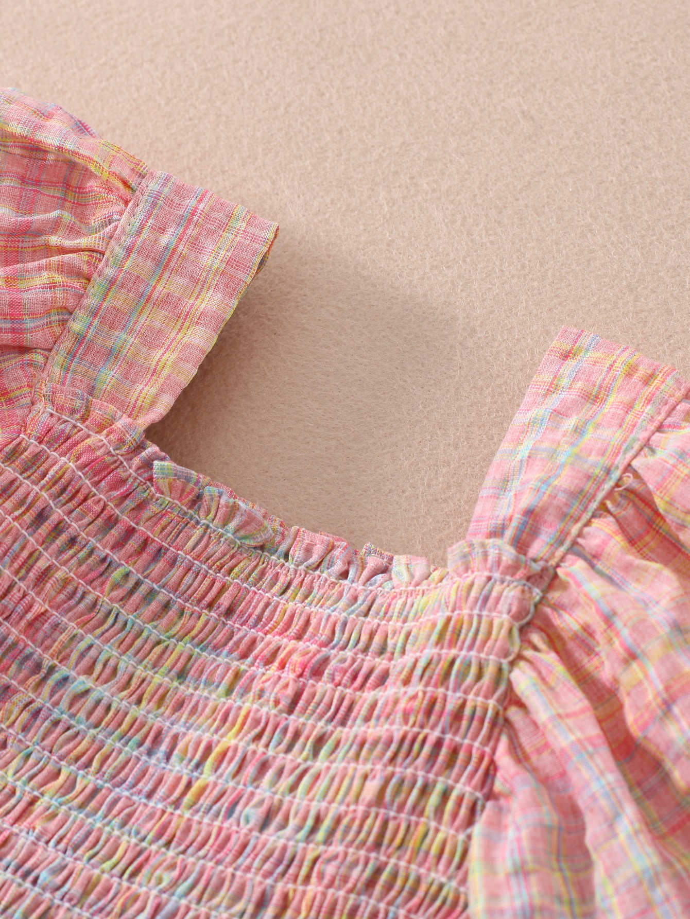 little girl mesh dresses bubble design Nordic Swedish discount kids cloths fast delivery