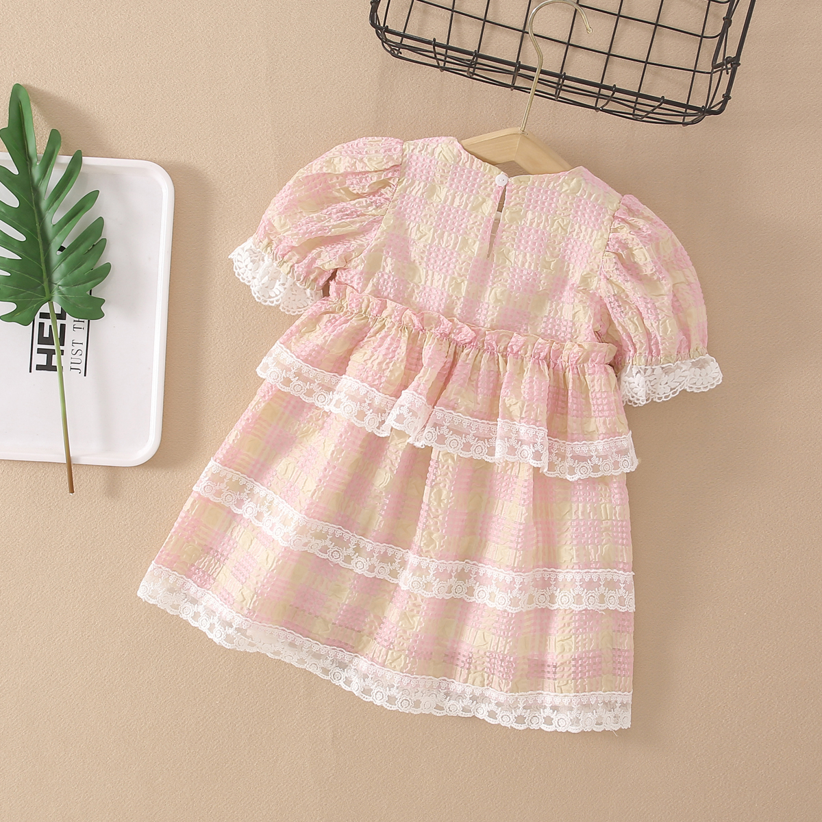 princess little girls dresses lace decorative kids cloths stores online brand China factory price