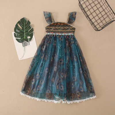 Bohemian style slip girls dresses SHEIN kids clothing sale top quality  China manufacturer | BestSuppliers.com