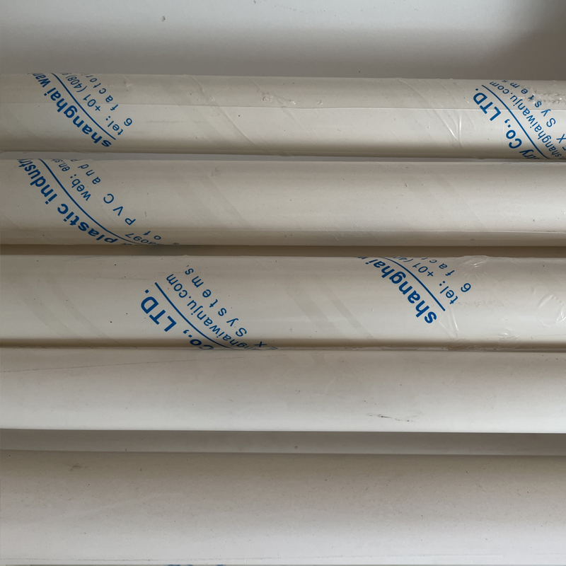 China Factory Direct Wholesale Custom PVC Pipe Tube for Water Supply