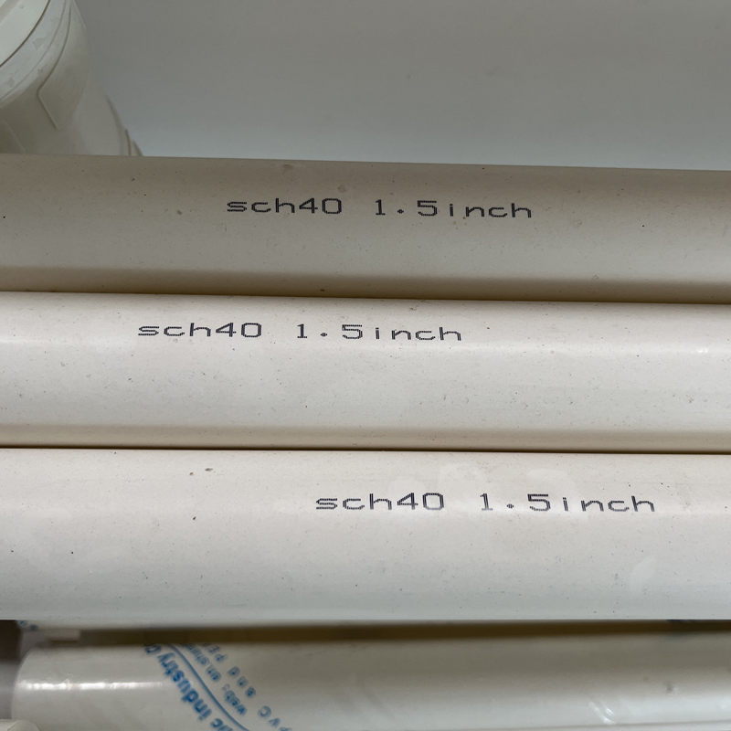 China Factory Direct Wholesale Custom PVC Pipe Tube for Water Supply