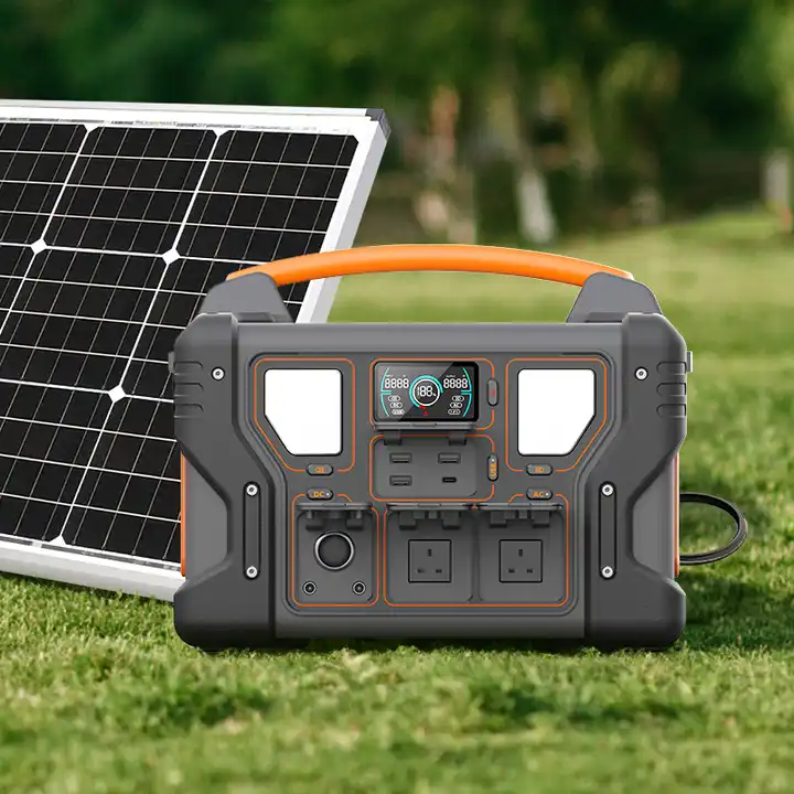 Energy Storage Solar Charge 600W Lifepo4 Battery Outdoor Charging Portable Power Station