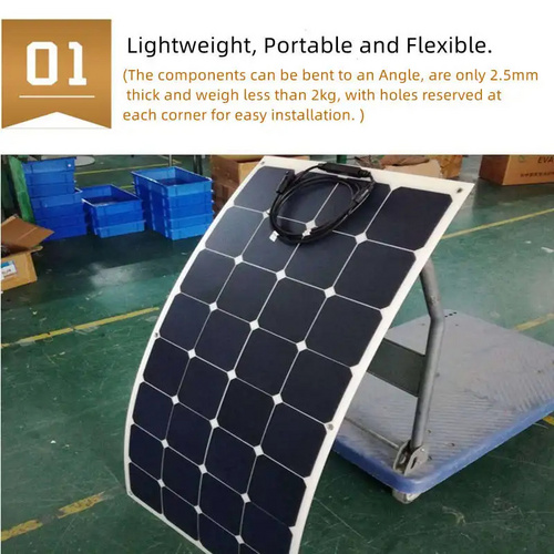 Outdoor Portable 100 watt Folded Mono Foldable 100w Folding Solar Panel
