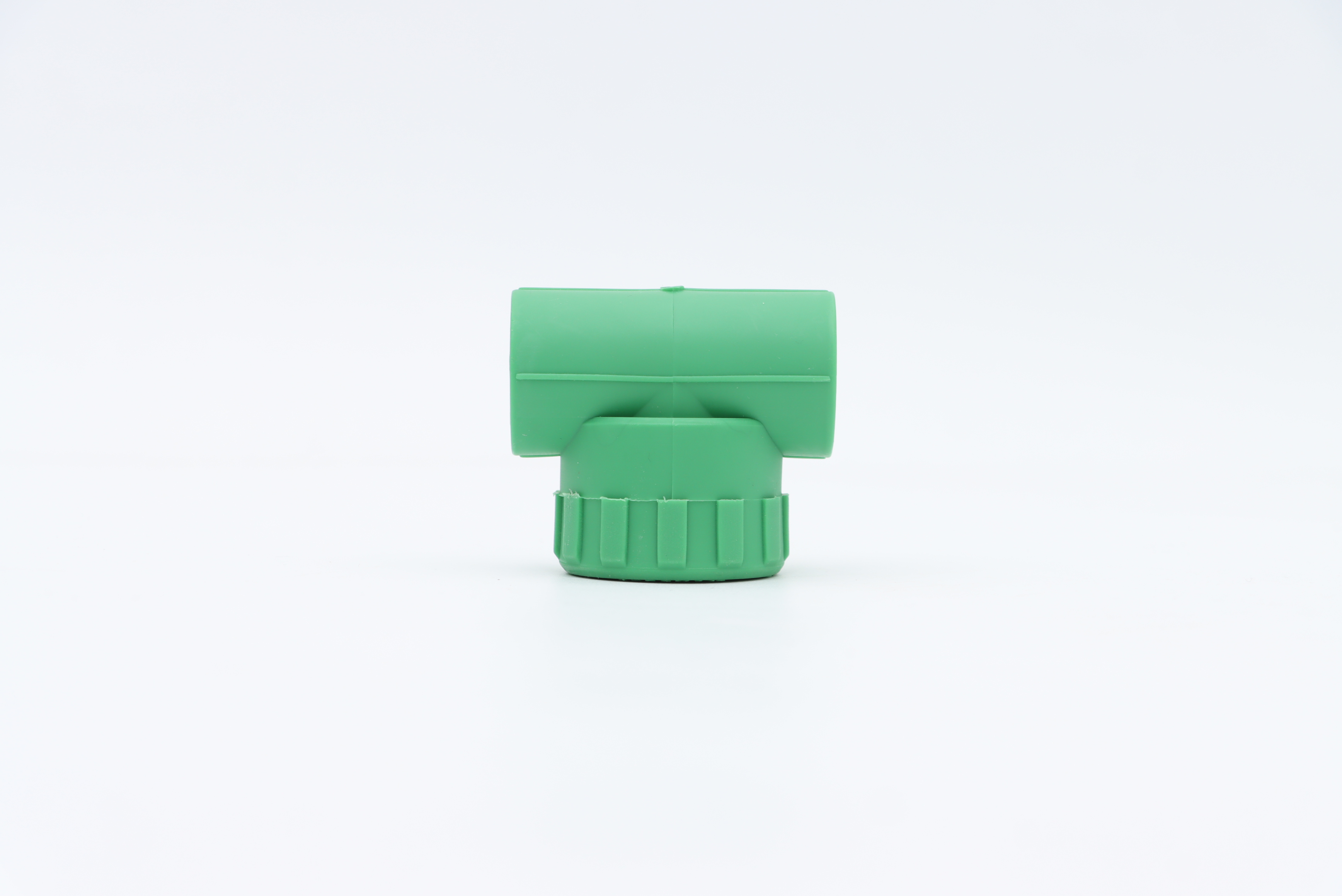 Quality Female Tee Brass Of Green PPR Plastic Pipe Fitting For Supply Water