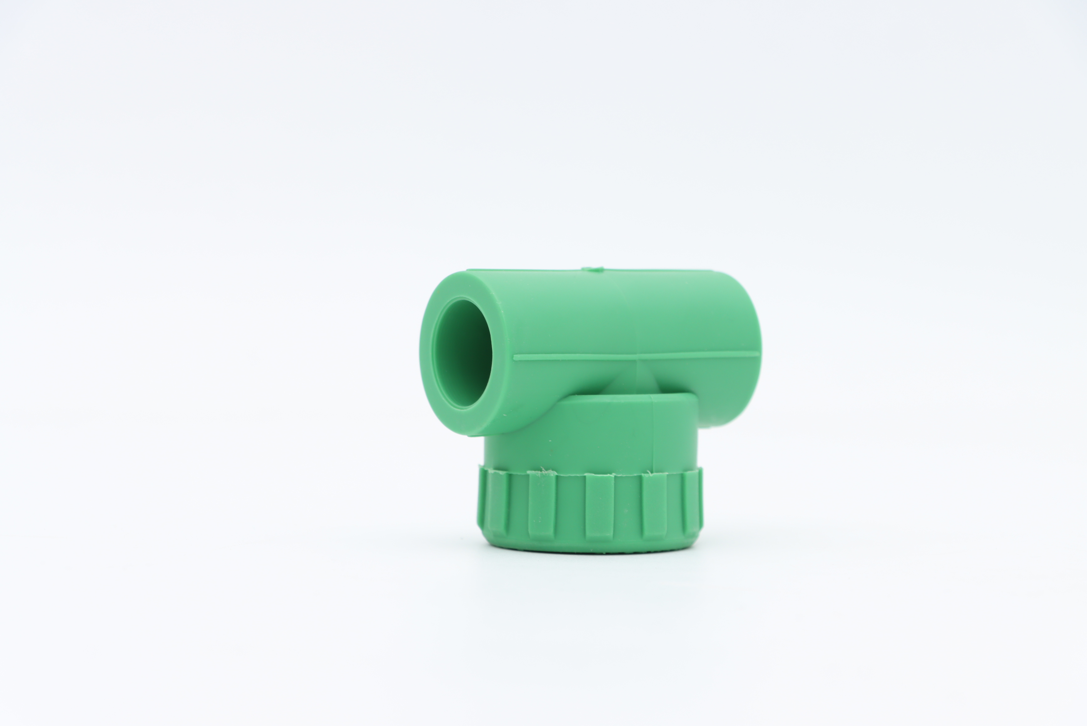 Quality Female Tee Brass Of Green PPR Plastic Pipe Fitting For Supply Water