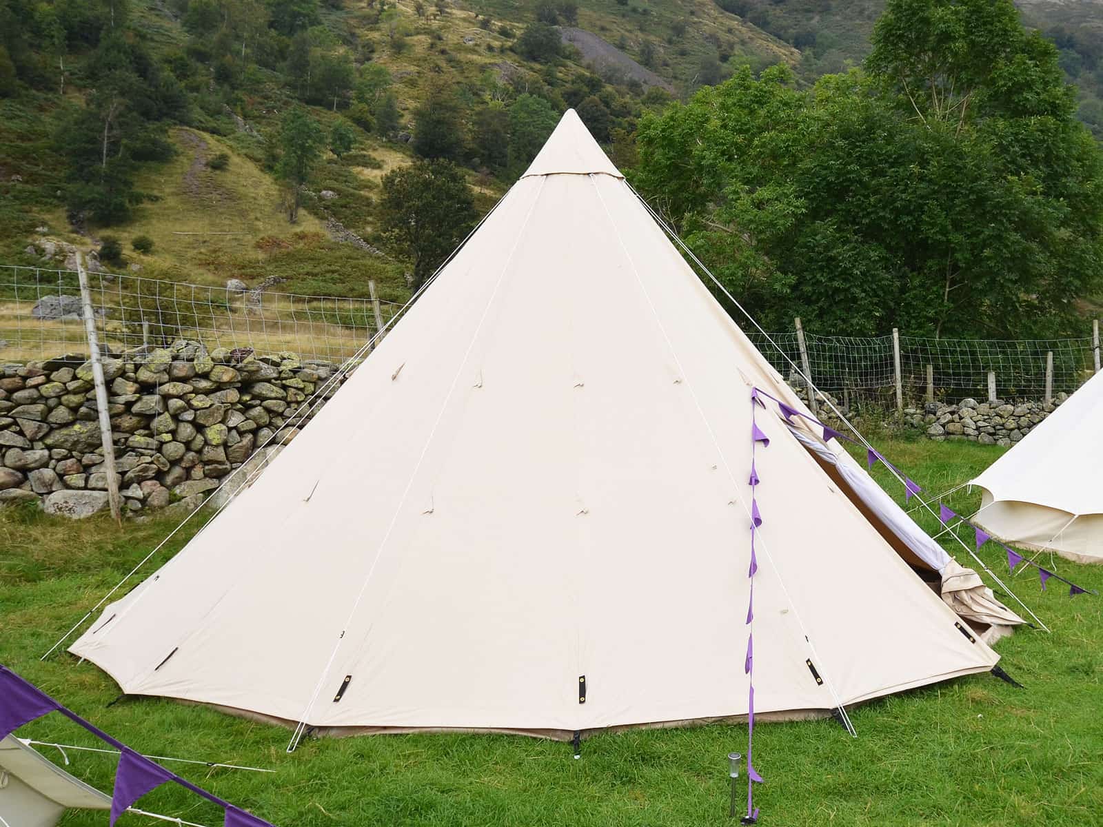 5 metre Ultimate Single Pole Tipi Tent
