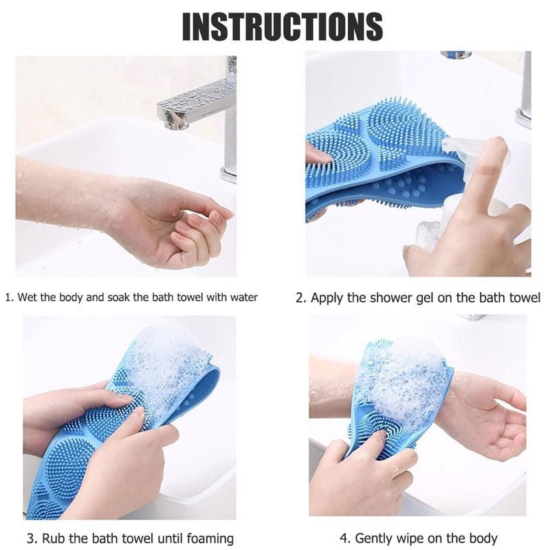 Silicone Bath Towel