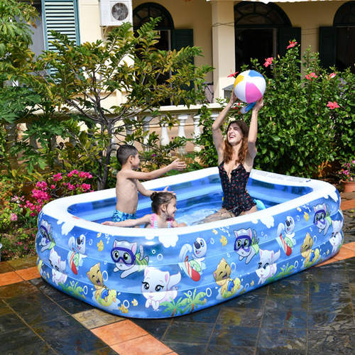 Kiddie Inflatable Swimming Pool For Outdoor and Backyard Activity