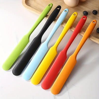 Silicone Jar Spatula, Non-Stick Icing Spatula, Food Grade Silicone, Heat Resistant, Baking Tools, Kitchen Gadgets, Kitchen Accessories