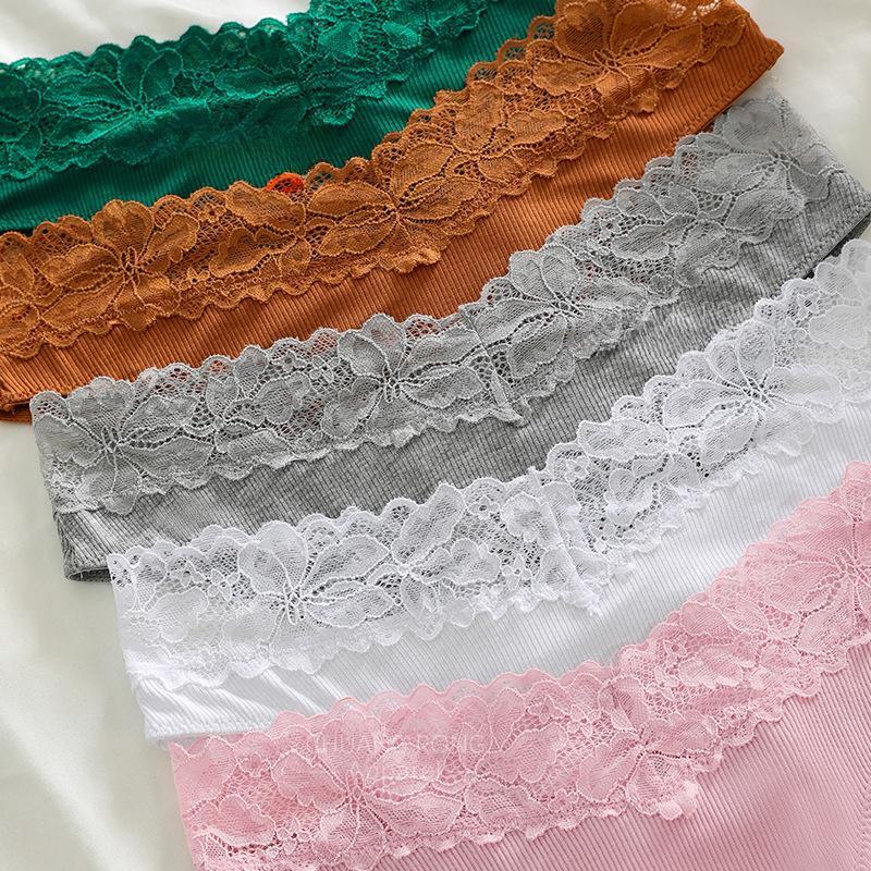 Lace paneled thongs, women's briefs and underwear