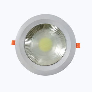 Ctorch factory wholesale High Quality Pc Aluminum Glass Housing Indoor Lighting Cob 7w 10w 20w 30w Recessed Led Down Light