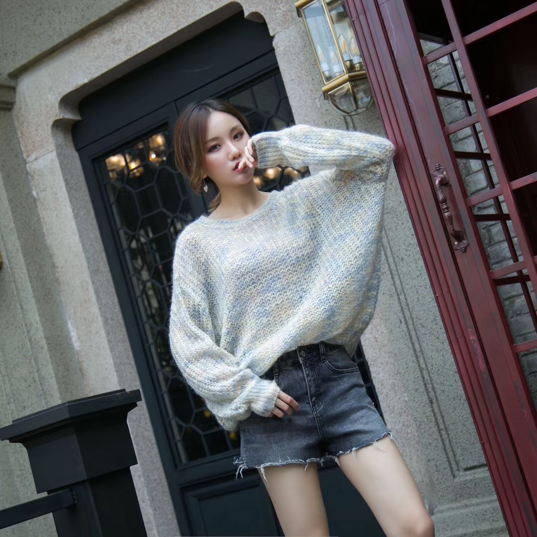 Women Mohair Wool Fashion Sweater Fashion Clothes