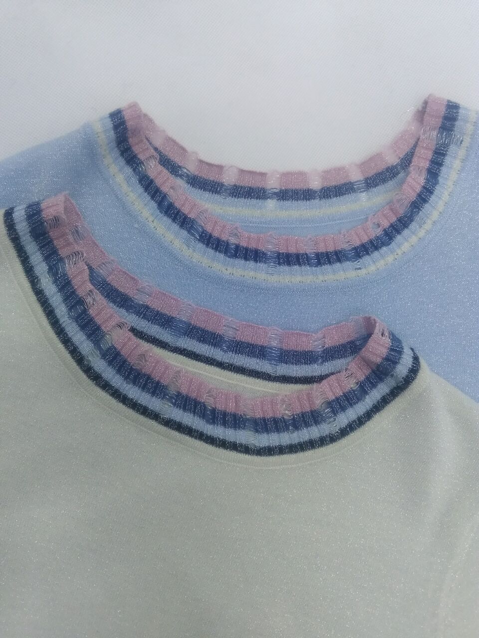 Women's short-sleeved knitwear