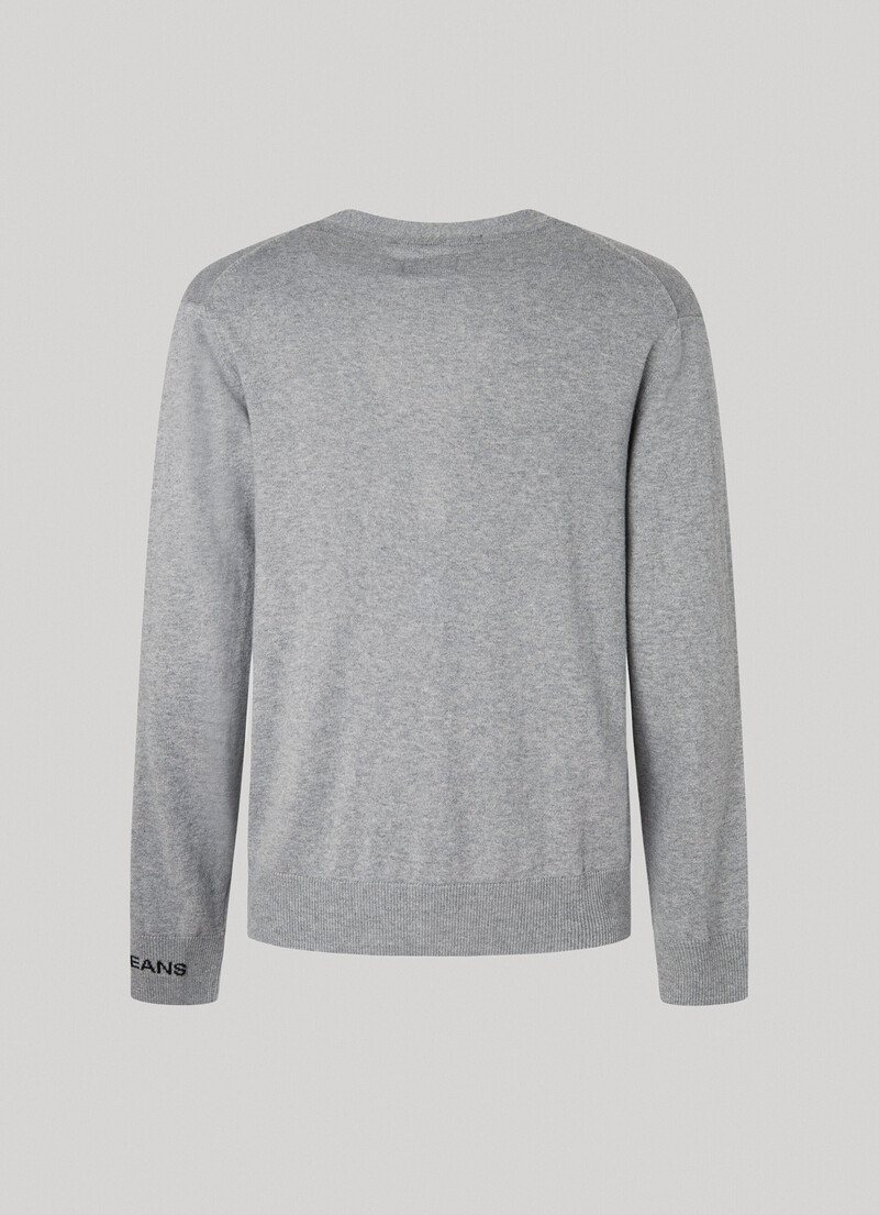 Men's pure cotton sweater