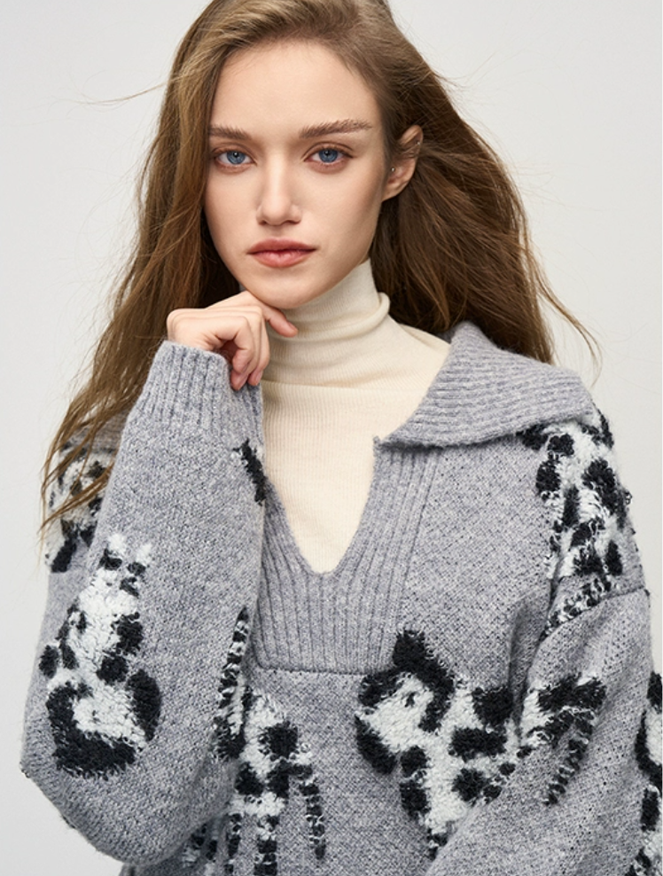 New Styles Fashion Wool&Cotton Women Sweater