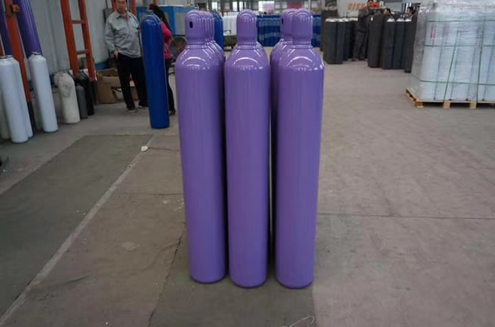High Pressure Steel Material 6 M3 40 L Seamless Steel Gas Cylinders