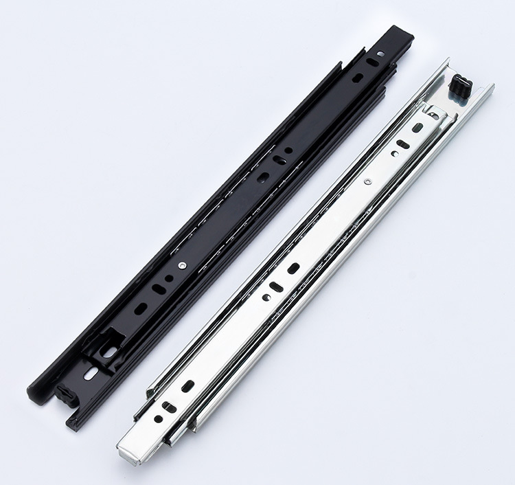 Hardware Accessories Full Extension Ball Bearing Drawer Slide Drawer Guides For Cabinet