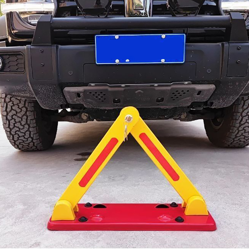 Hot Sales Folding Vehicle Equipment Car No Parking Portable Anti Theft Safety Position Parking Lot Automatic Lock