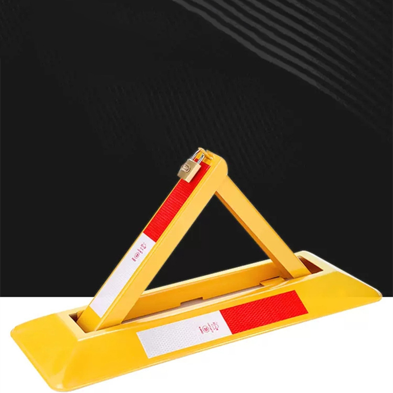 Hot Sales High Quality Anti Pressure Parking Barrier Foldable Triangle Car Parking Proterctor Parking Lock