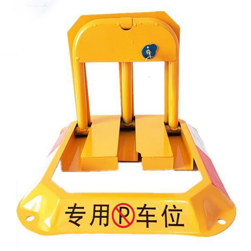 Heavy Duty Thickened Car Parking Spaces Occupancy Octagonal Floor Parking Lock Parking Posts
