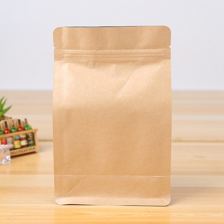 Custom printed pouch 250g 500g food grade stand up pouches plastic zipper pack tea coffee packaging bag