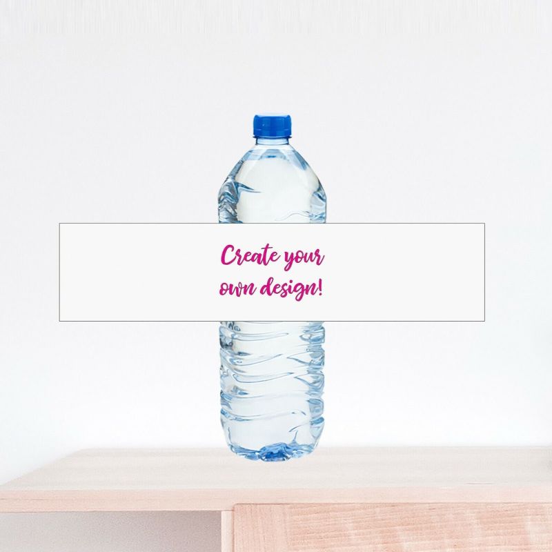 Customized PET/PVC plastic shrink wrap bottle labels shrinkable sleeve for plastic bottle