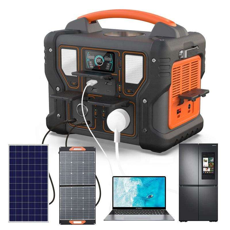 New Design Solar Energy Camping DC AC Output Lithium Ion 500W Portable Power Station