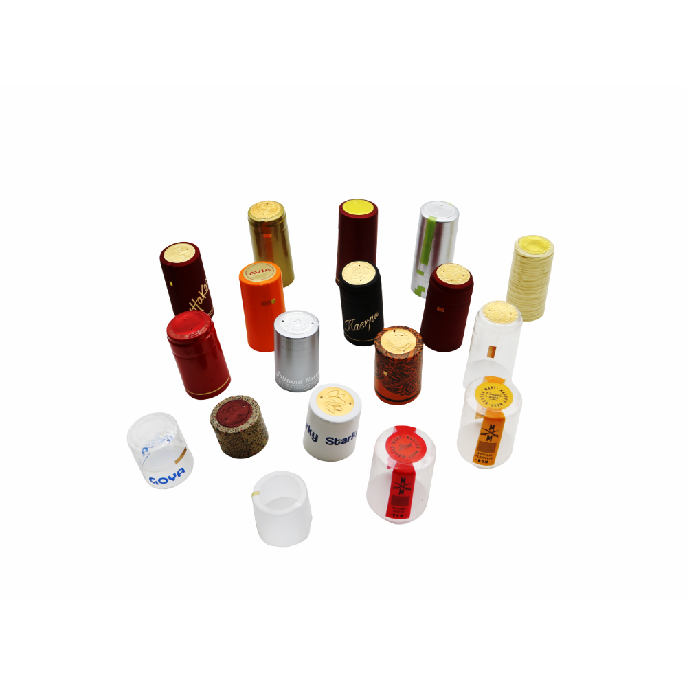 PVC Heat Shrink Capsules Wine Bottle Seals Shrink Caps
