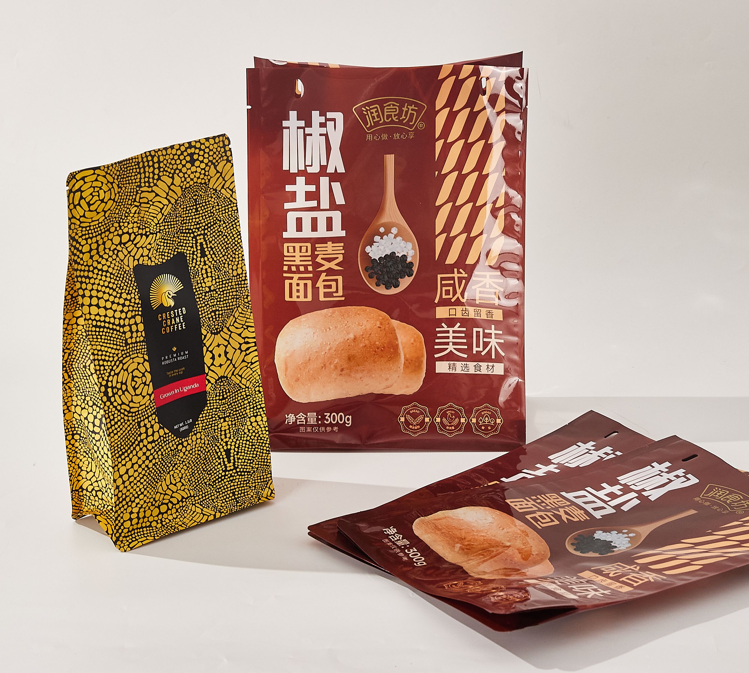 Food packaging potato chips bag foil stand up zipper plastic ziplock pouch mylar food package bags