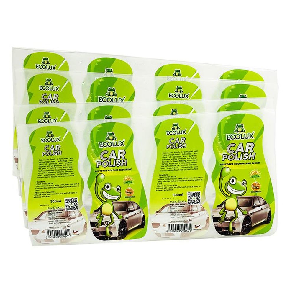 Waterproof Custom Color Printing Logo Synthetic Paper Food Sticker Bottle Label Packing Label