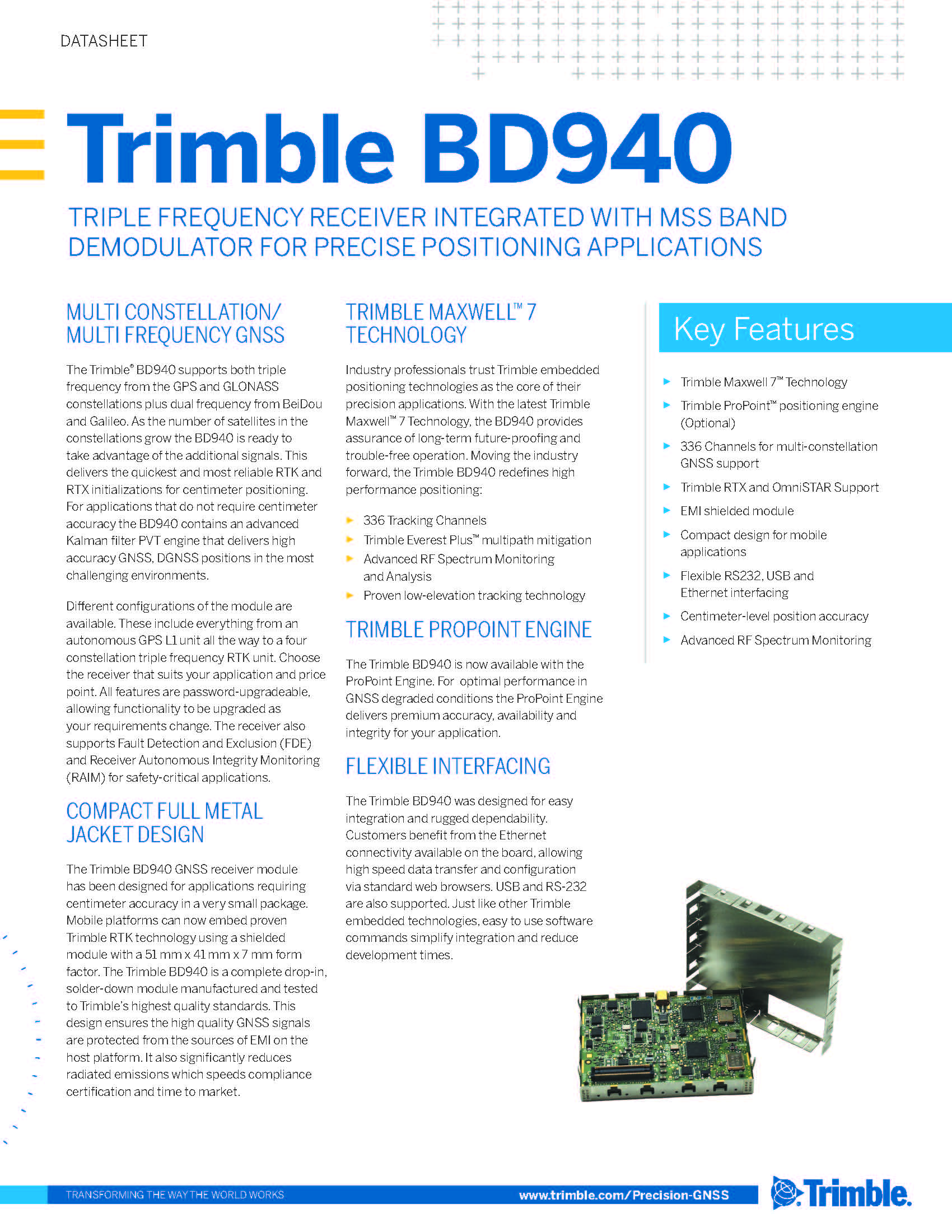 Trimble BD940