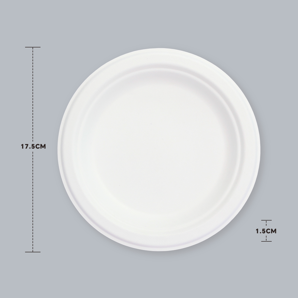 Disposable Tableware 7-inch Round Plate