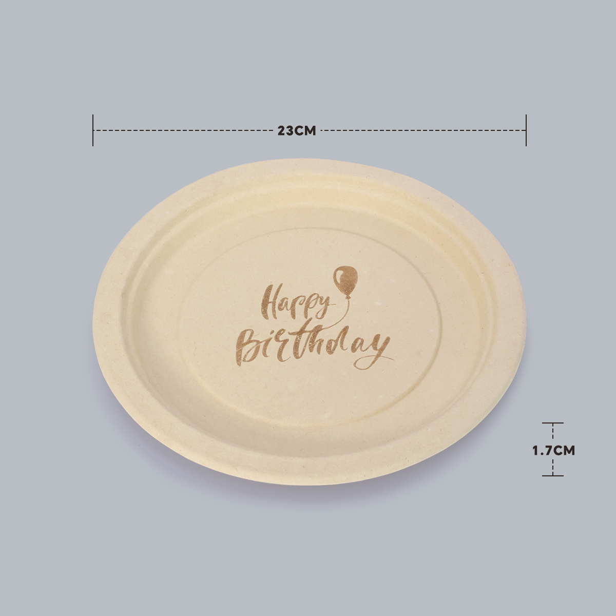 Disposable Tableware 9-inch Round Plate