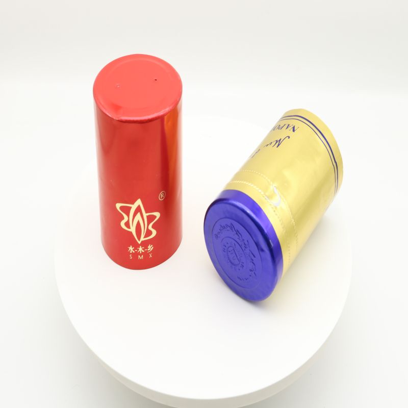 New Design Aluminum Foil Cap Wine Bottle Capsule for Wine Bottles