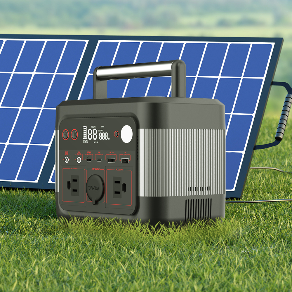 300W outdoor fast charging energy solar generator for mobile phone or laptops portable power station