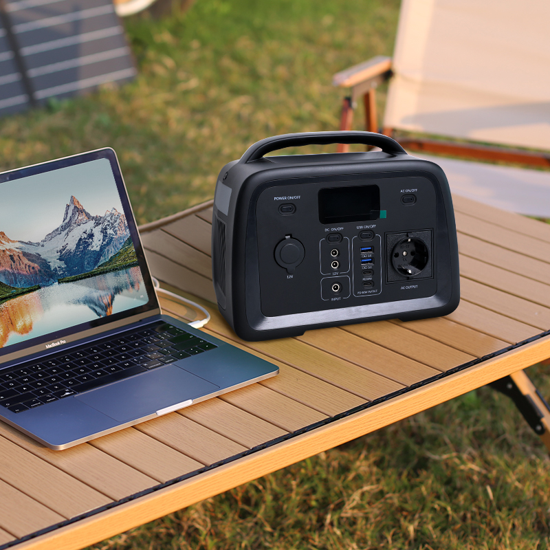 Outdoor camping fast charging lifepo4 battery 300w 500w 1000w solar generator portable power station