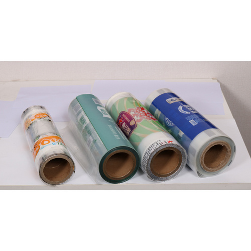 Custom Pe Plastic Film Shrink Roll Package For Beverage Packing