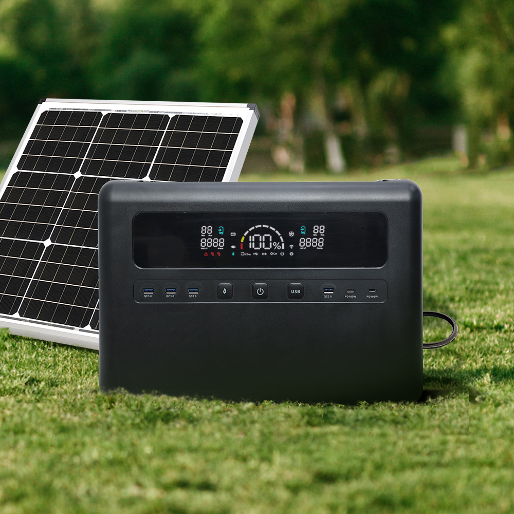 Outdoor Energy Storage 110v or 220v High Capacity Emergency Power Supply 2400w Portable Power Station