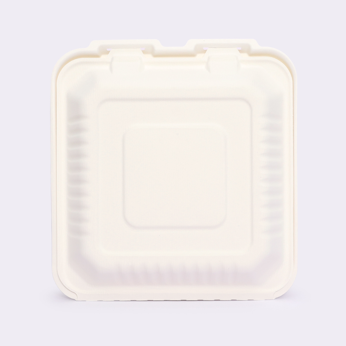 Disposable Tableware 9×9 Inch Flip-top Meal Box